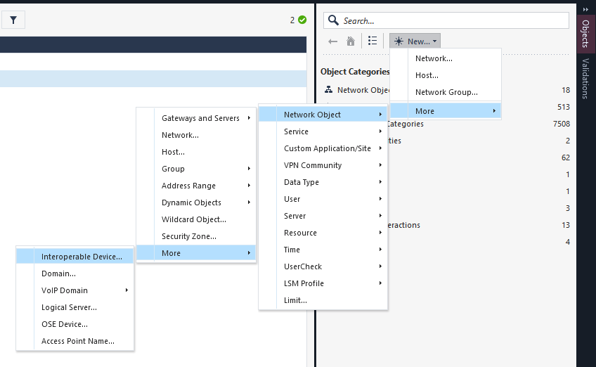 Click to expand This image shows where to create a new interoperable device.