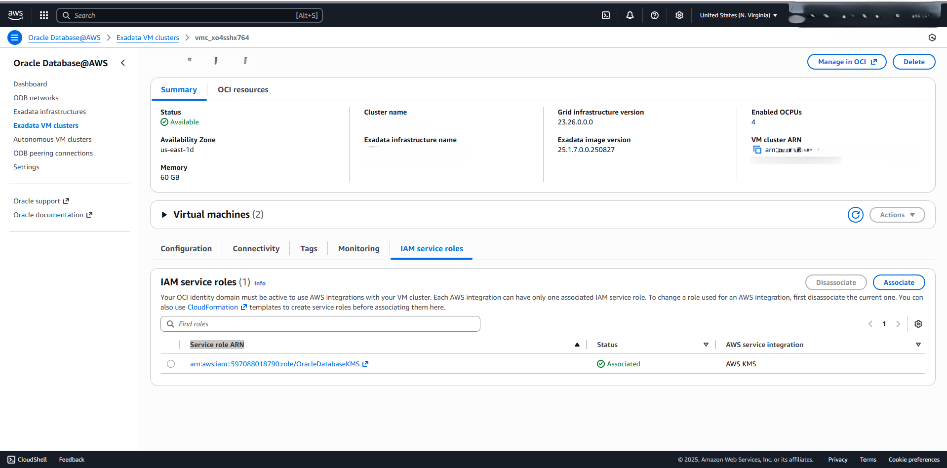 This screenshot shows how to navigate to CloudFormation.