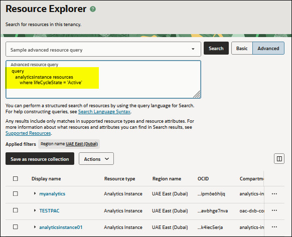 Description of console_advanced_search.jpg follows Description of console_advanced_search.jpg follows