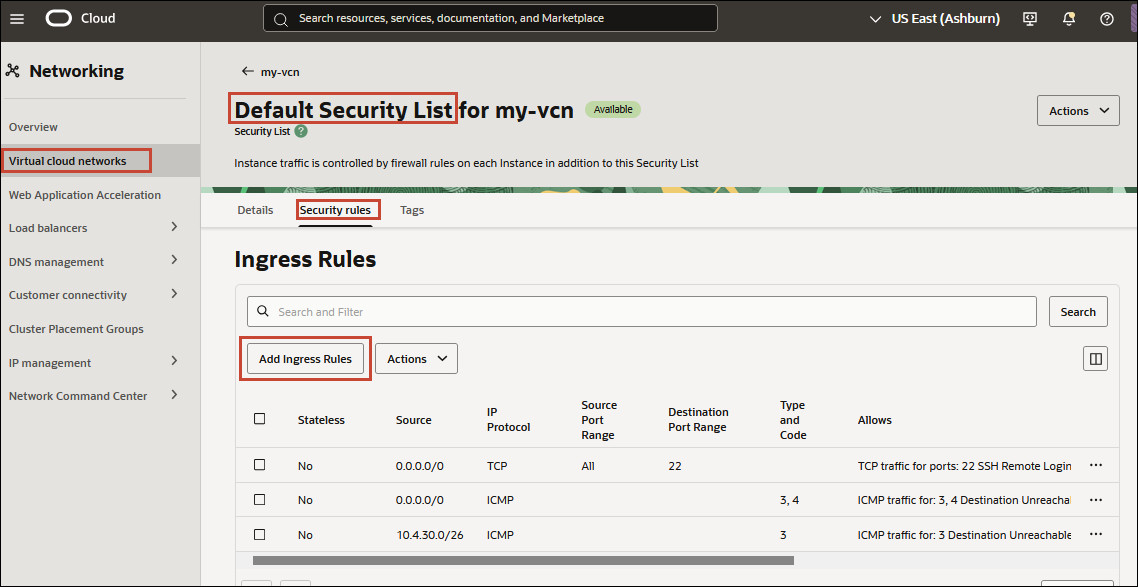 Description of uc1_securitylist.jpg follows Description of uc1_securitylist.jpg follows