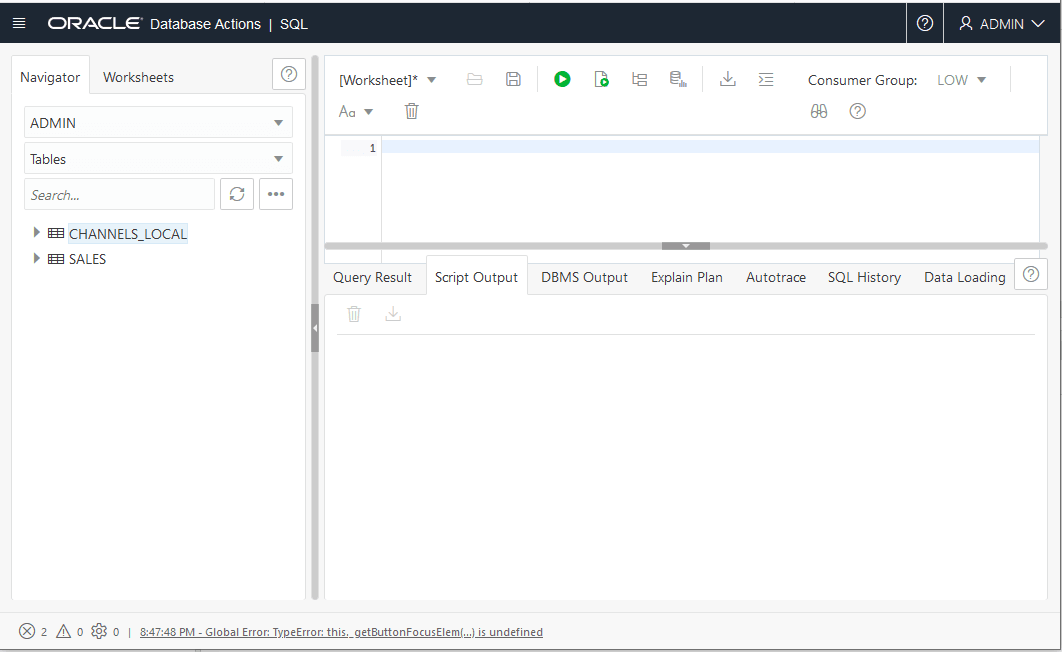 Description of adb_dbactions_worksheet.png follows Description of adb_dbactions_worksheet.png follows