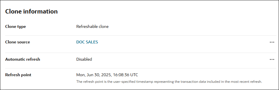 Description of adb_refreshable_clone2.png follows Description of adb_refreshable_clone2.png follows
