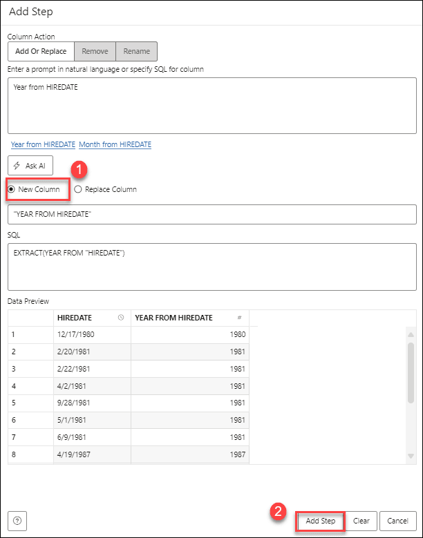 Description of add-step-new-column.png follows Description of add-step-new-column.png follows
