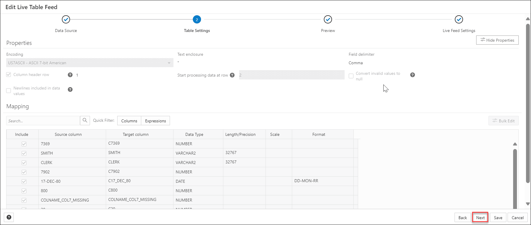 Description of editlive-tablesettings.png follows Description of editlive-tablesettings.png follows