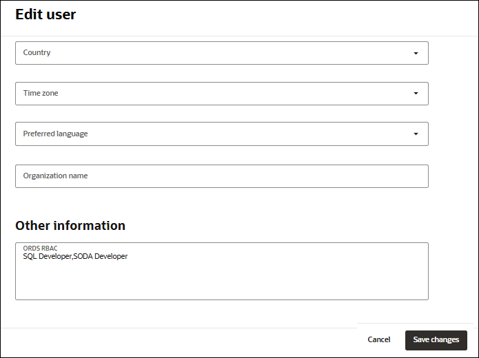 Description of rbac-other-information-field.png follows Description of rbac-other-information-field.png follows