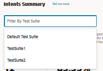 This is an image of the Filter by Test Suite field. This is an image of the Filter by Test Suite field.