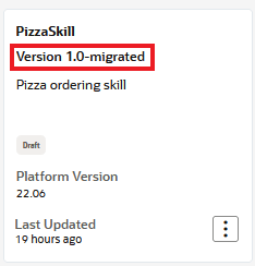 An image of a Visual Flow Dialog-versioned skill tile An image of a Visual Flow Dialog-versioned skill tile