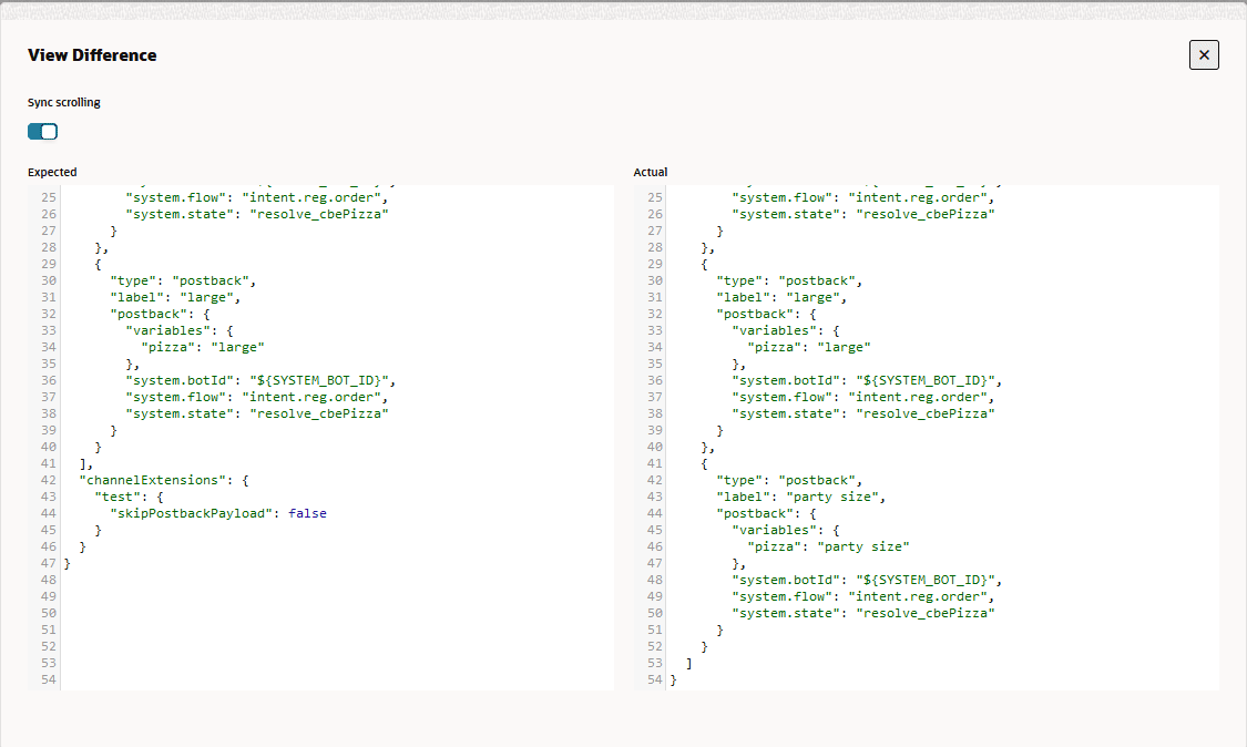 Description of view-difference-message-level.png follows Description of view-difference-message-level.png follows