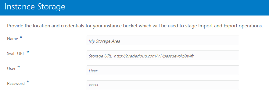 Description of storage_bucket_config.png follows Description of storage_bucket_config.png follows