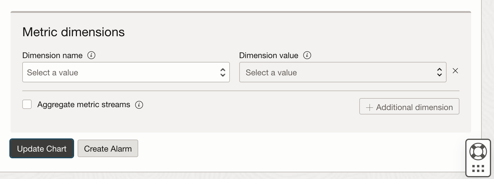 Create Alarm in OCI Monitoring