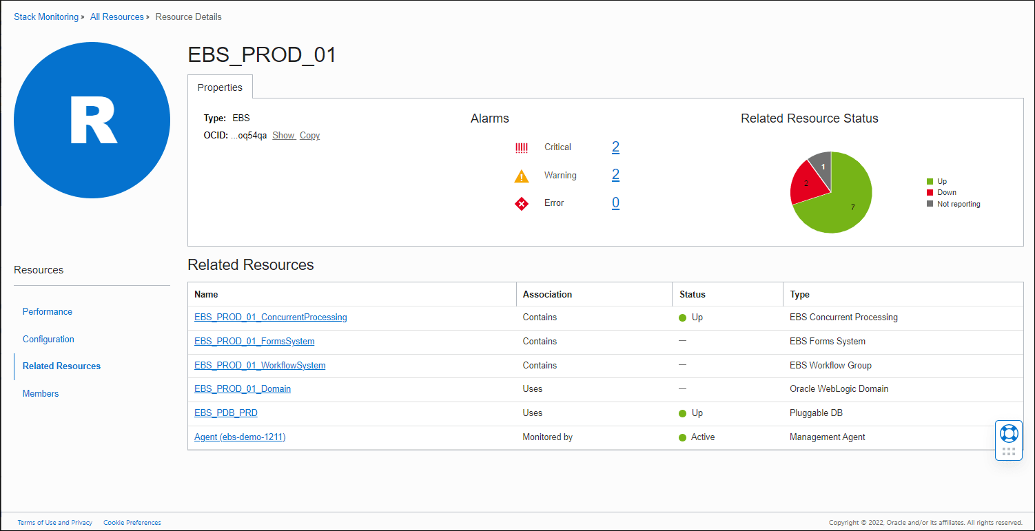 Graphic shows the Related Resources page. Graphic shows the Related Resources page.